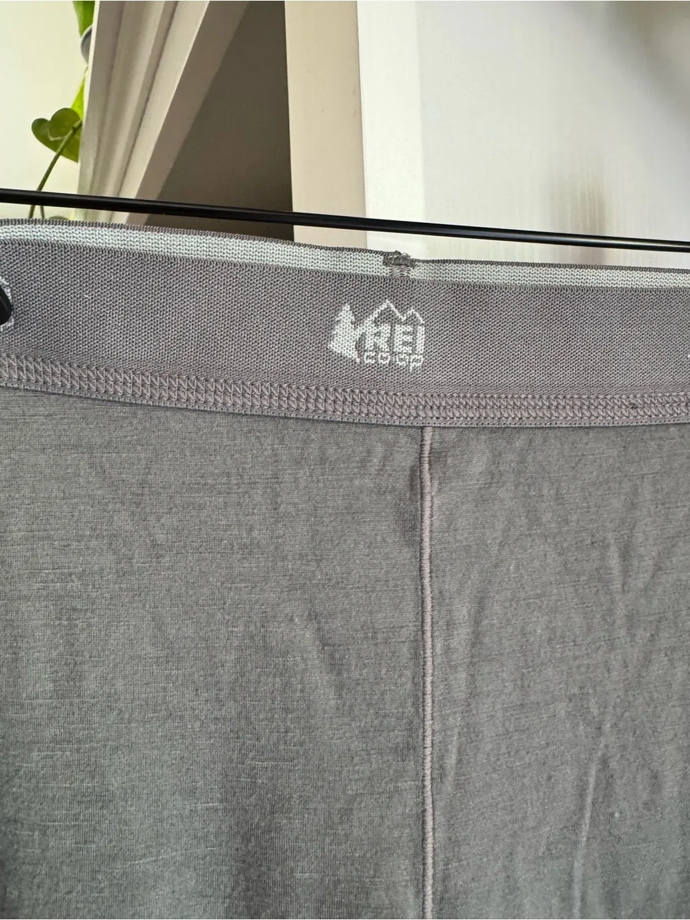 REI Kids Gray Merino Wool Base Layer Pants